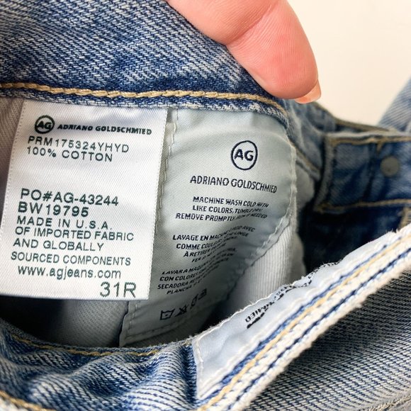 AG the isabelle straight crop jean 31R - Picture 6 of 9